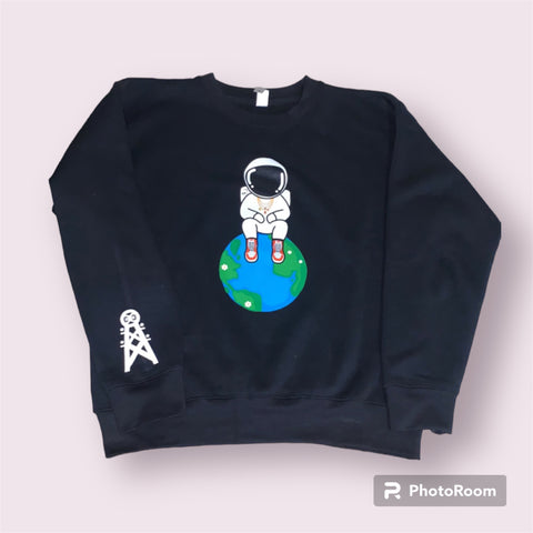 Spaceman Crew Neck Sweater